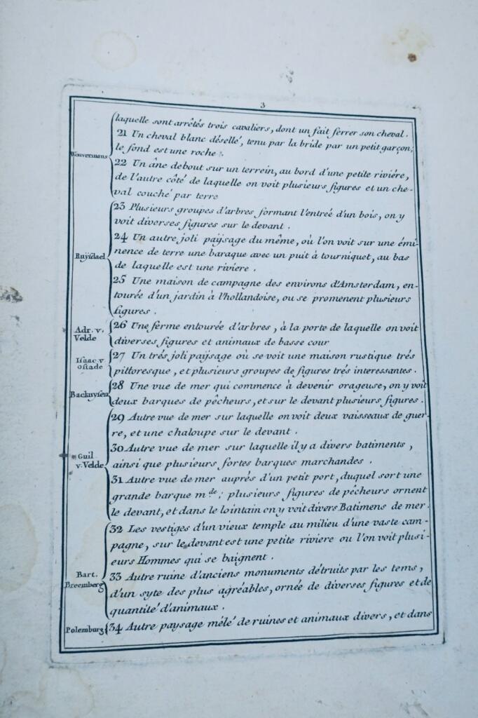 Sammlung von Radierungen von Choiseul