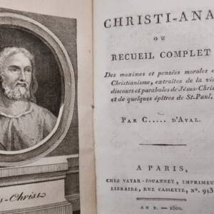 Christi-ana, ou recueil complet des maximes et pensées morales du Christianisme