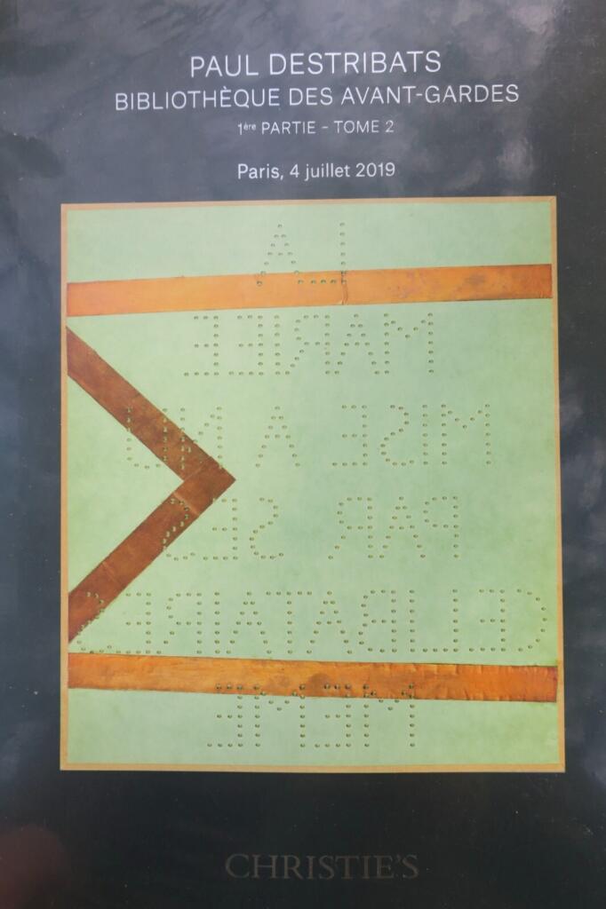 Avant-garde library collection auctioned by Christie's