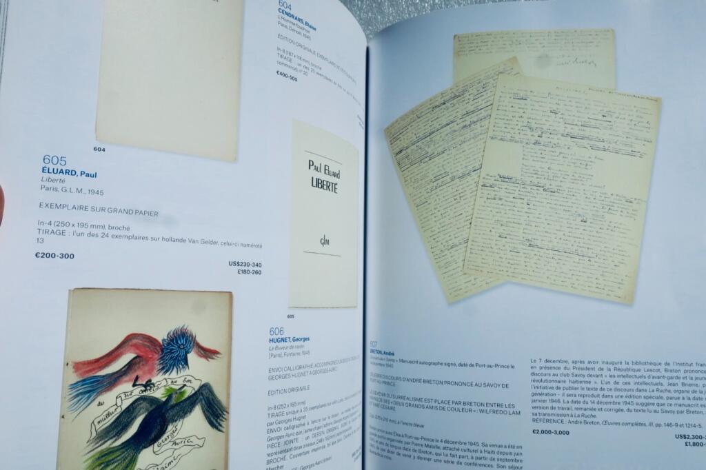 Avant-garde library collection auctioned by Christie's
