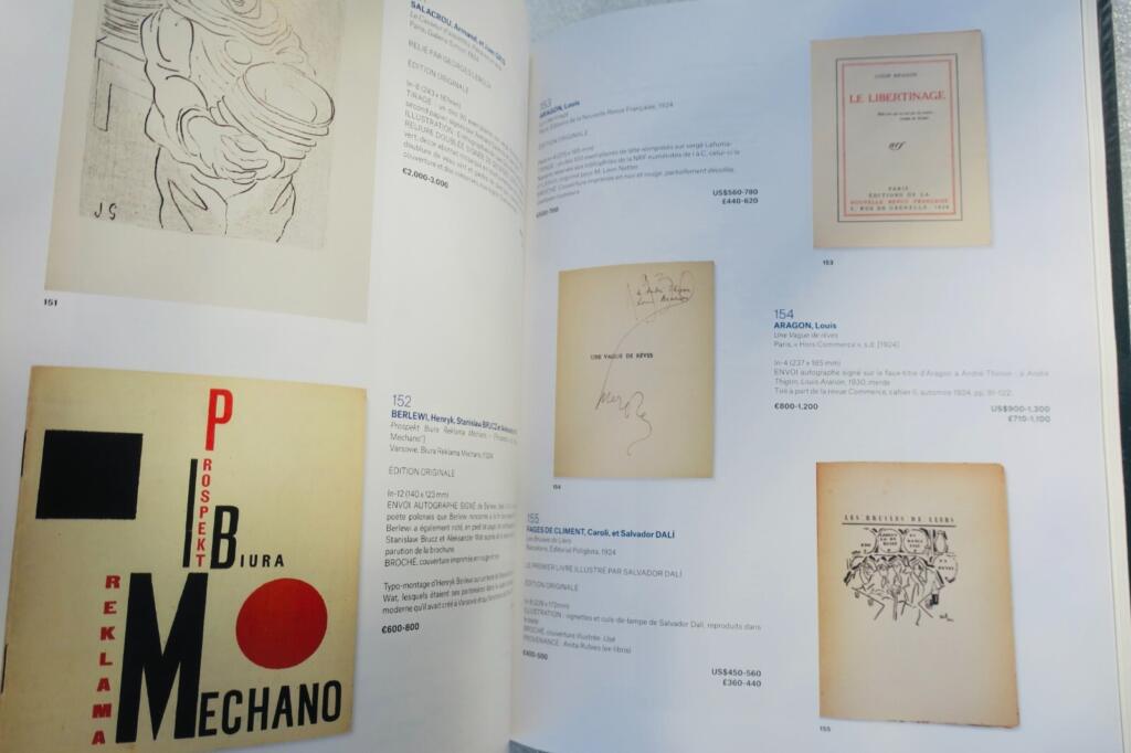 Avant-garde library collection auctioned by Christie's
