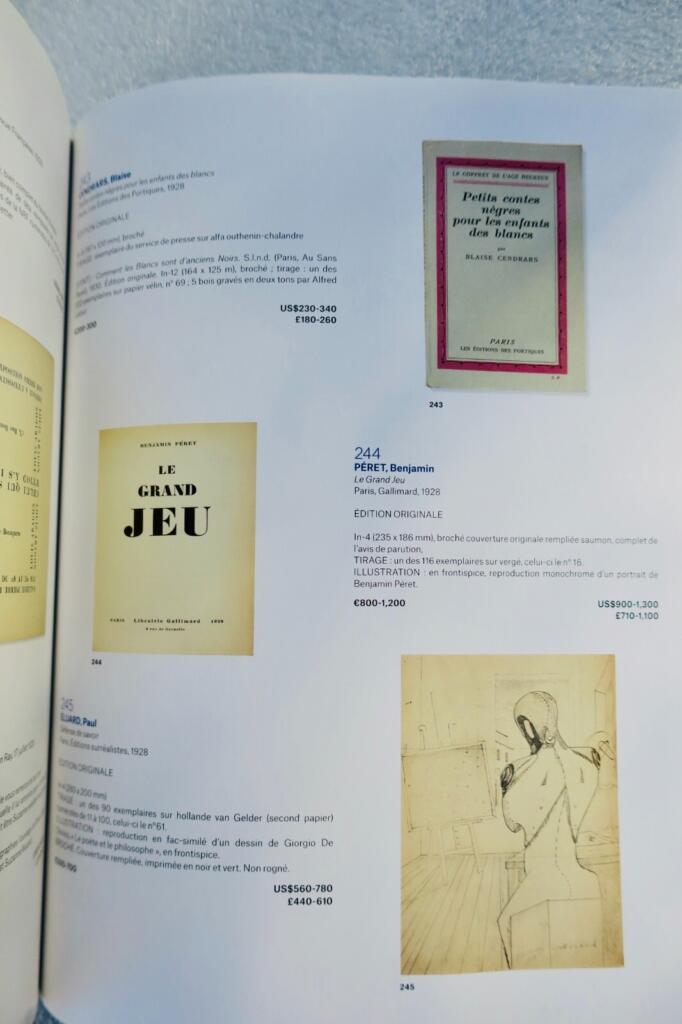 Avant-garde library collection auctioned by Christie's