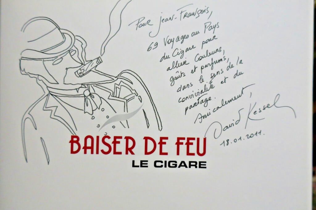 Künstlerische Widmung von Cigar Kiss
