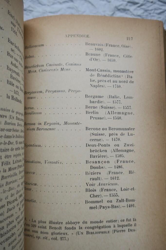 The Book: History, Production, Classification, Use and Care