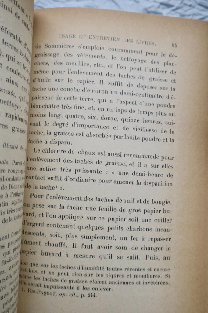 The Book: History, Production, Classification, Use and Care