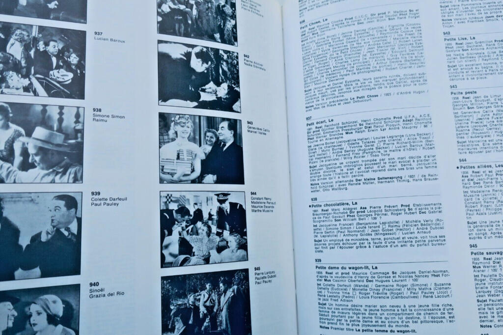 Filmkatalog von 1929 bis 1939