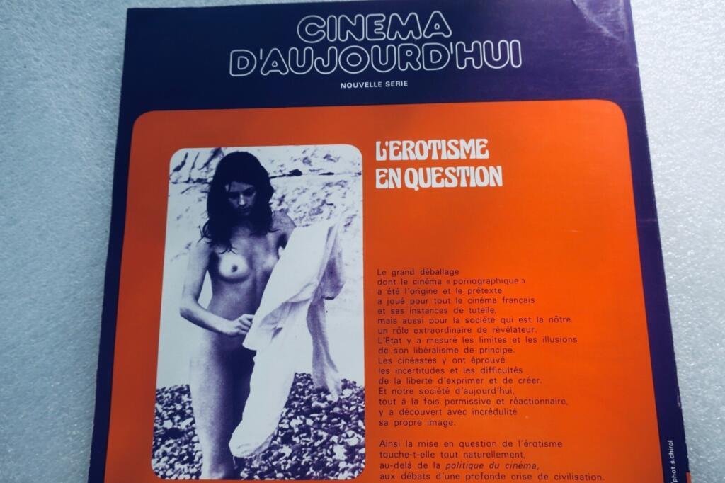 Cinéma d’aujourd’hui n°4 – L’érotisme en question dont L’érotisme selon Pasolini