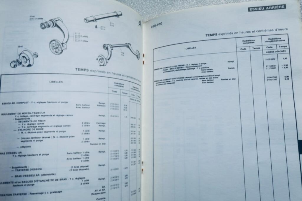 Citroen Abrechnungssystem für Autos