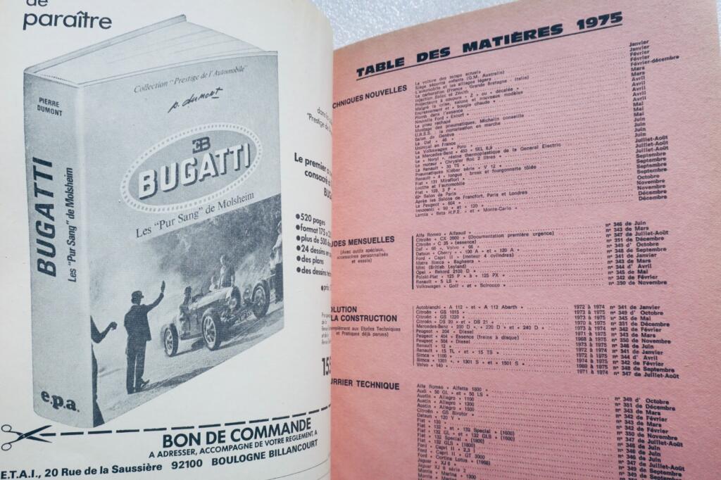 Automobiltechnische Übersicht 1975