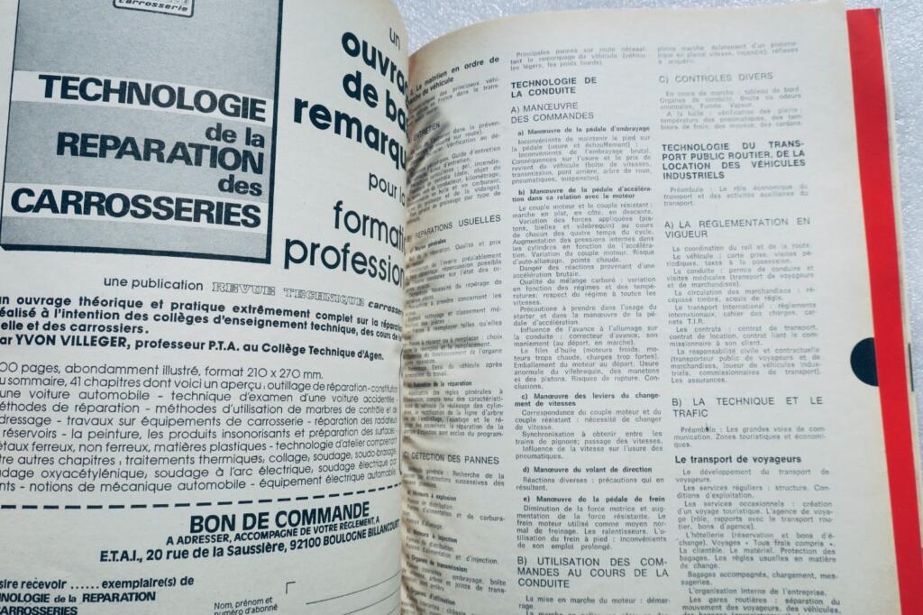 Automobiltechnische Übersicht 1975