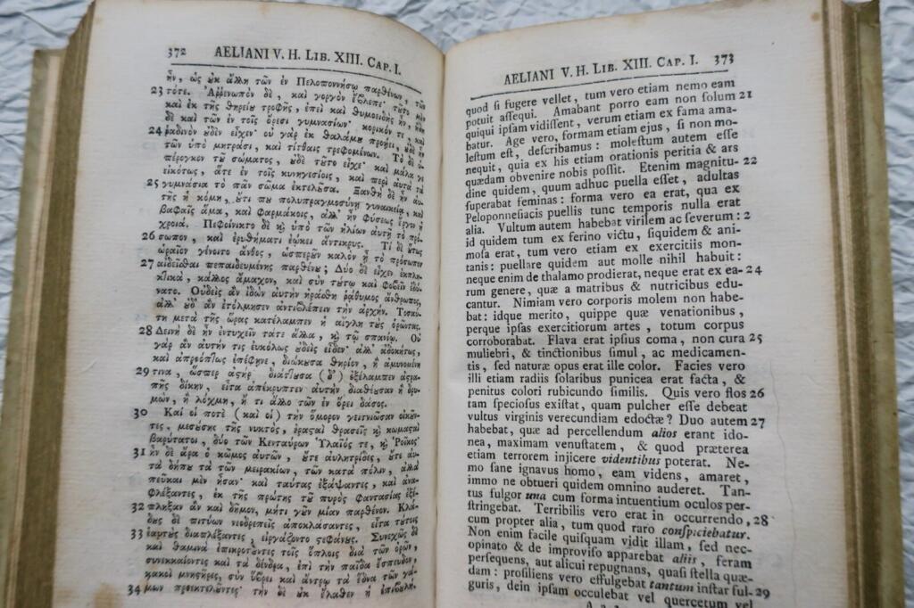 Cl. Aeliani sophistae variae historiae. Libri XIV 1774