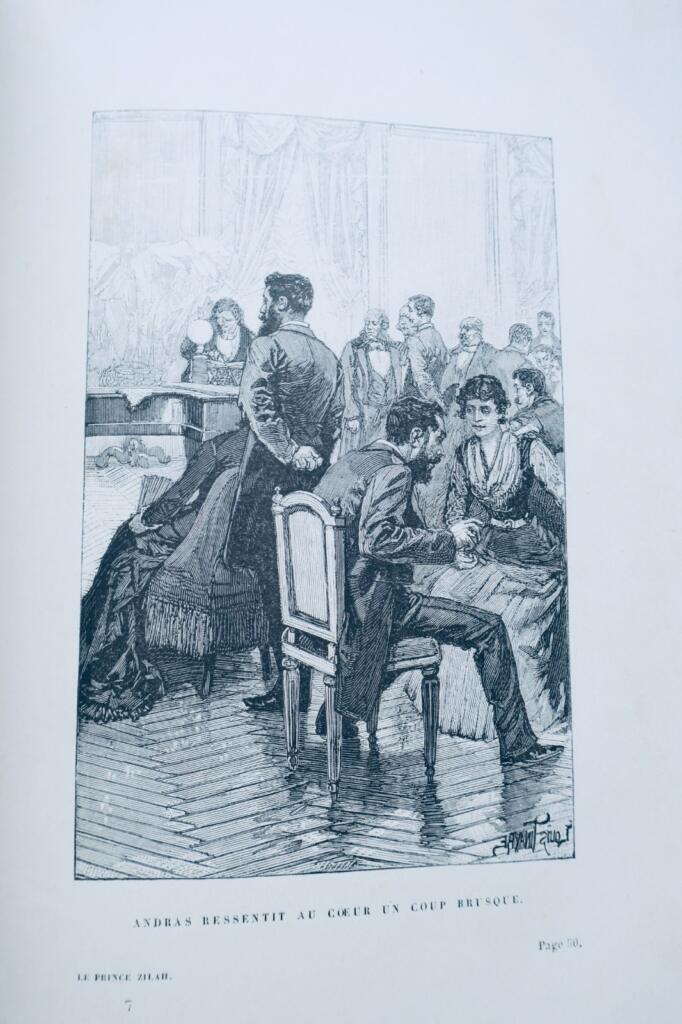 Parisian novel of intrigue and society
