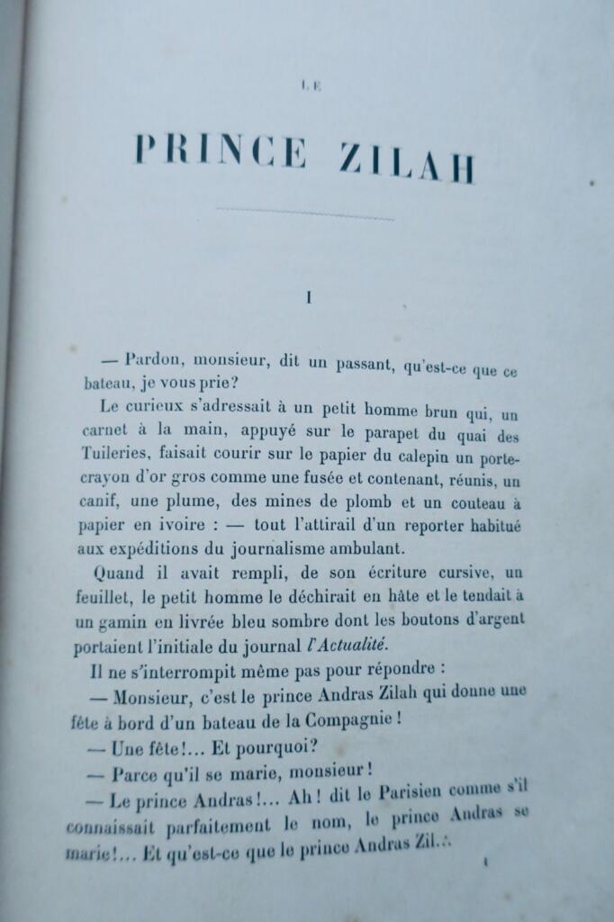 Parisian novel of intrigue and society
