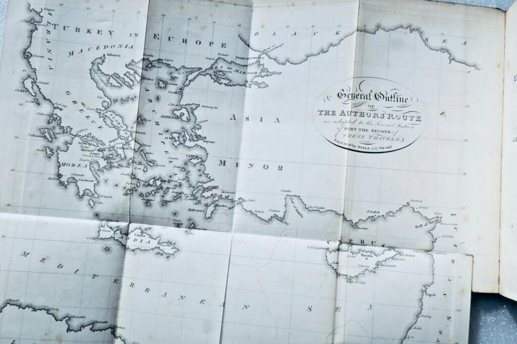 19世紀のギリシャとエジプト旅行記