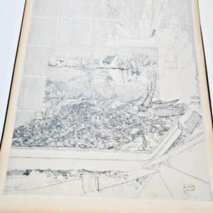 Claude Grobéty eau-forte 1972