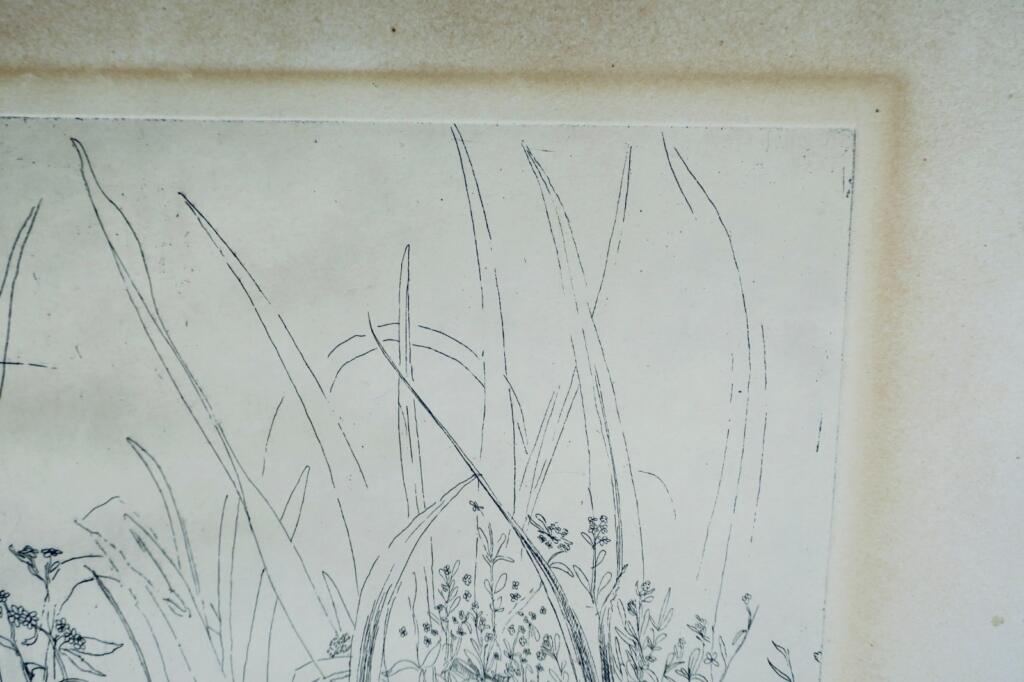 克劳德·格罗贝提签名版画