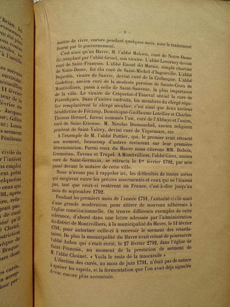 1892年イギリスのノルマン人聖職者
