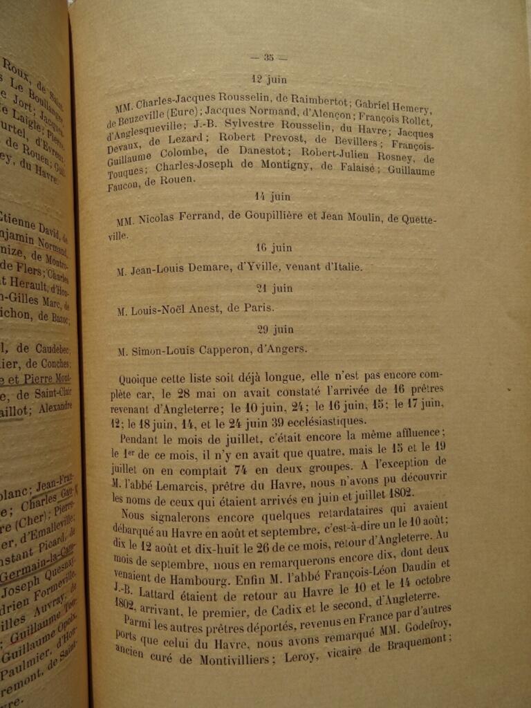 1892年イギリスのノルマン人聖職者