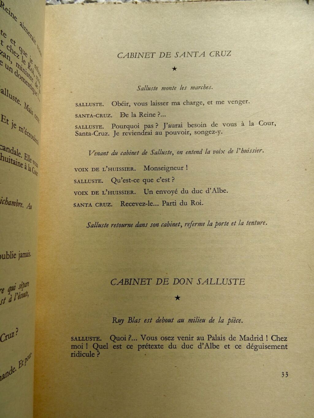 Cocteaus Ruy Blas Filmadaptation