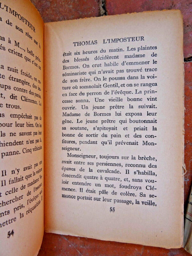 Cocteau Gedichte, Thomas der Betrüger, Der zweiköpfige Adler