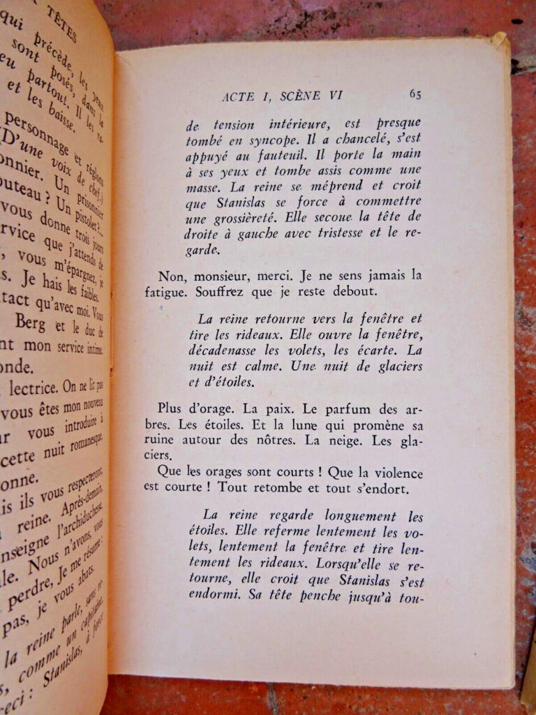 Cocteau Gedichte, Thomas der Betrüger, Der zweiköpfige Adler