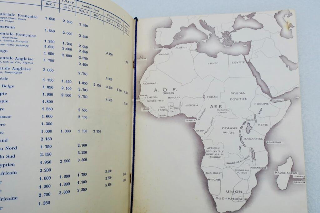 Martell Cognac 1954 Catalog