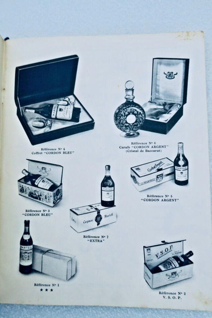Martell Cognac 1954 Catalog