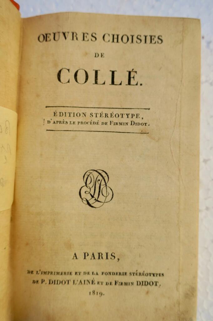 Selected Works of Collé