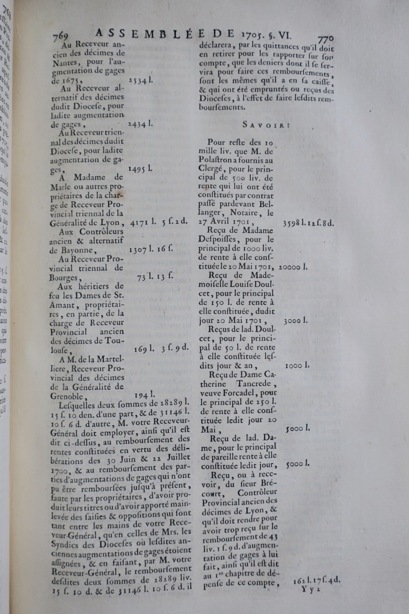 Collection Des Procès-verbaux Des Assemblées-générales Du Clergé De France De... – Image 4