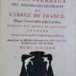 Historische Protokolle der französischen Klerusversammlungen 1560–1754