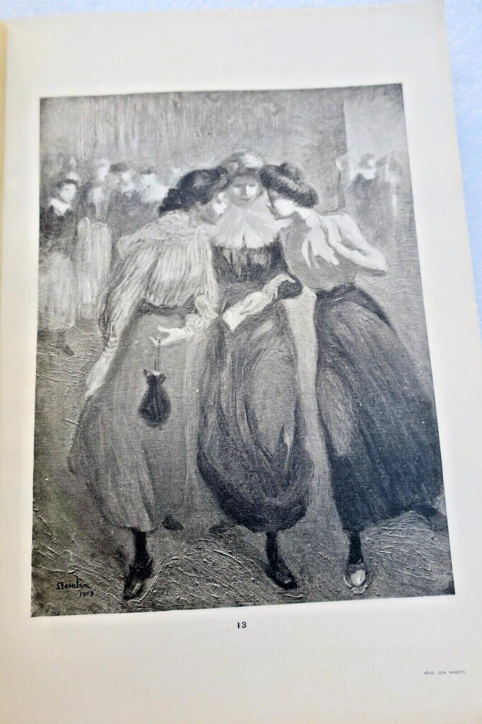 Gemälde und Pastelle von Forain, Steinlen, Willette