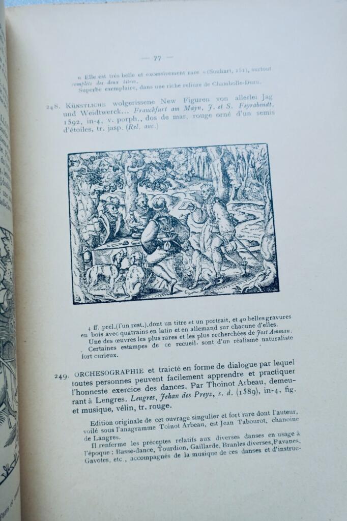 Sammlung seltener Bücher aus Terdecq Schlössern