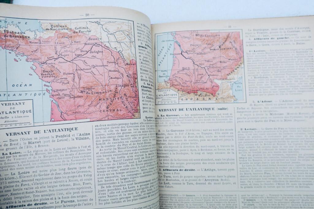 Colonies COURS DE GEOGRAPHIE METHODIQUE, LA FRANCE ET SES COLONIES 1910