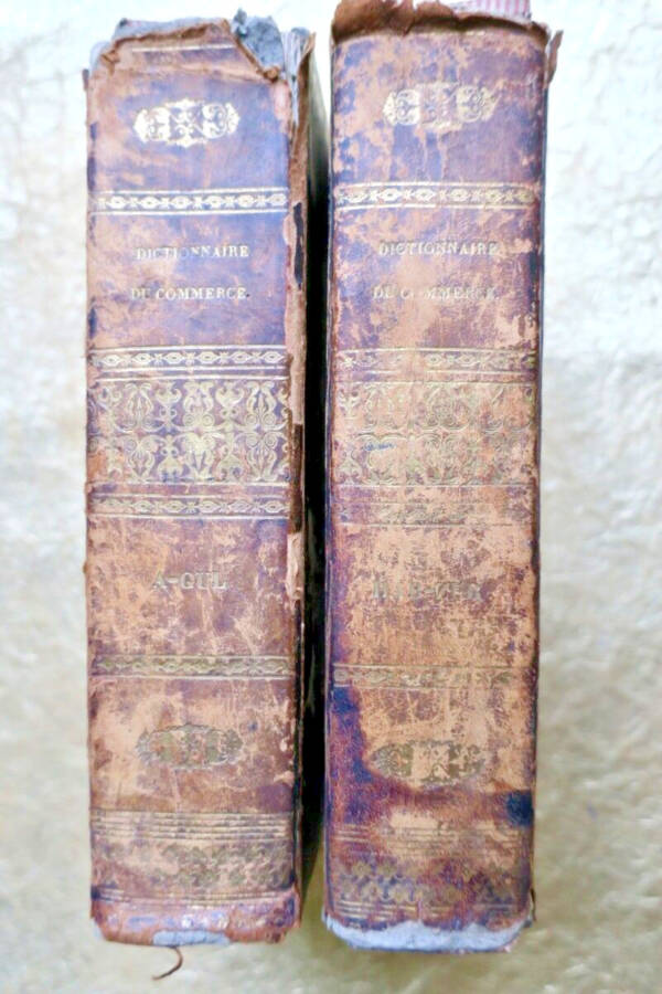 commerce Dictionnaire du commerce et de l’industrie 1837