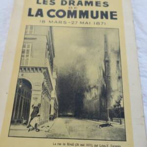 Commune drames de la commune 18 mars - 27 mai 1871