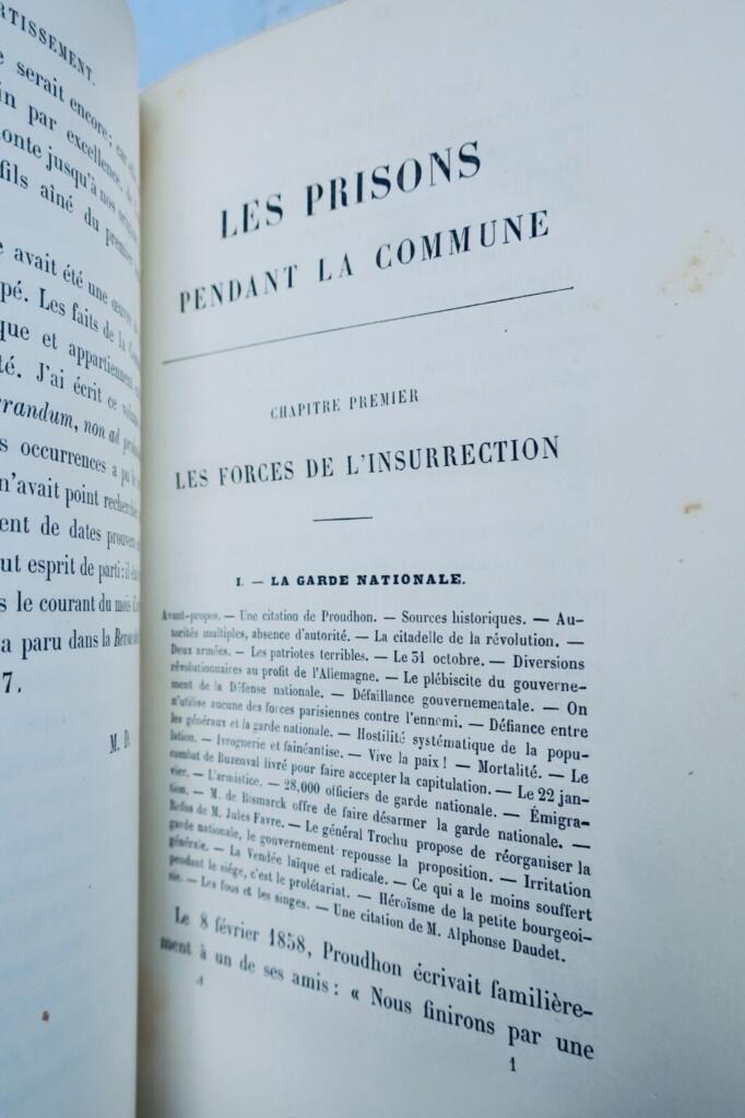 Historische Darstellung der Pariser Kommune