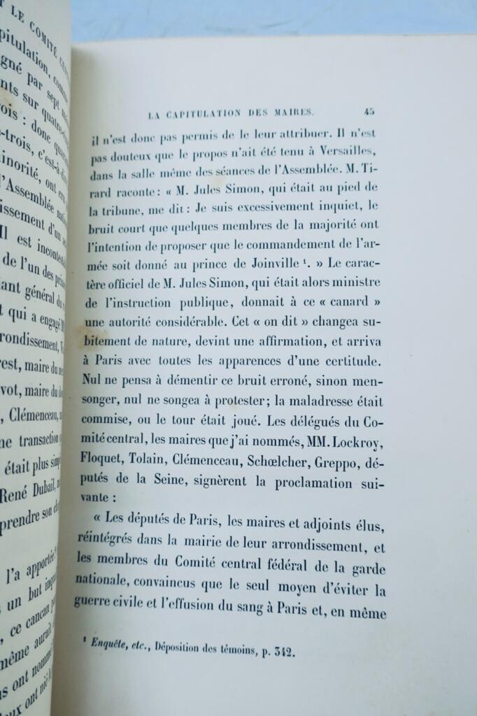 Historische Darstellung der Pariser Kommune