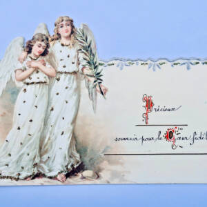 Communion Première communion 1896 150 x 95 mm.