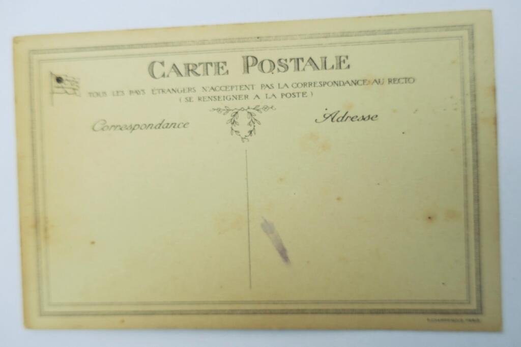 Transatlantic Company postcards illustrated by Lessieux