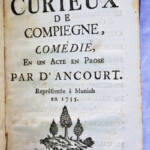 Compiègne curieux de Compiègne d'Ancourt 1755