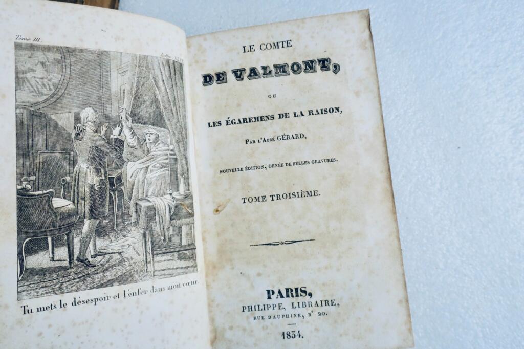 Valmonts moralischer Niedergang 1834