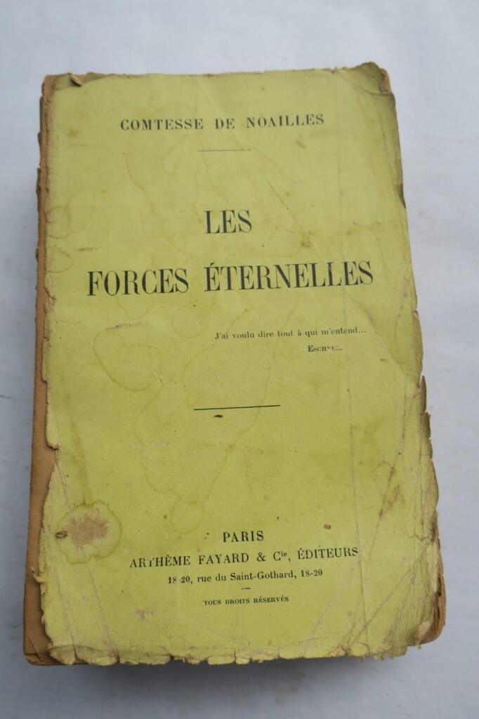 Eternal Forces by Comtesse de Noailles