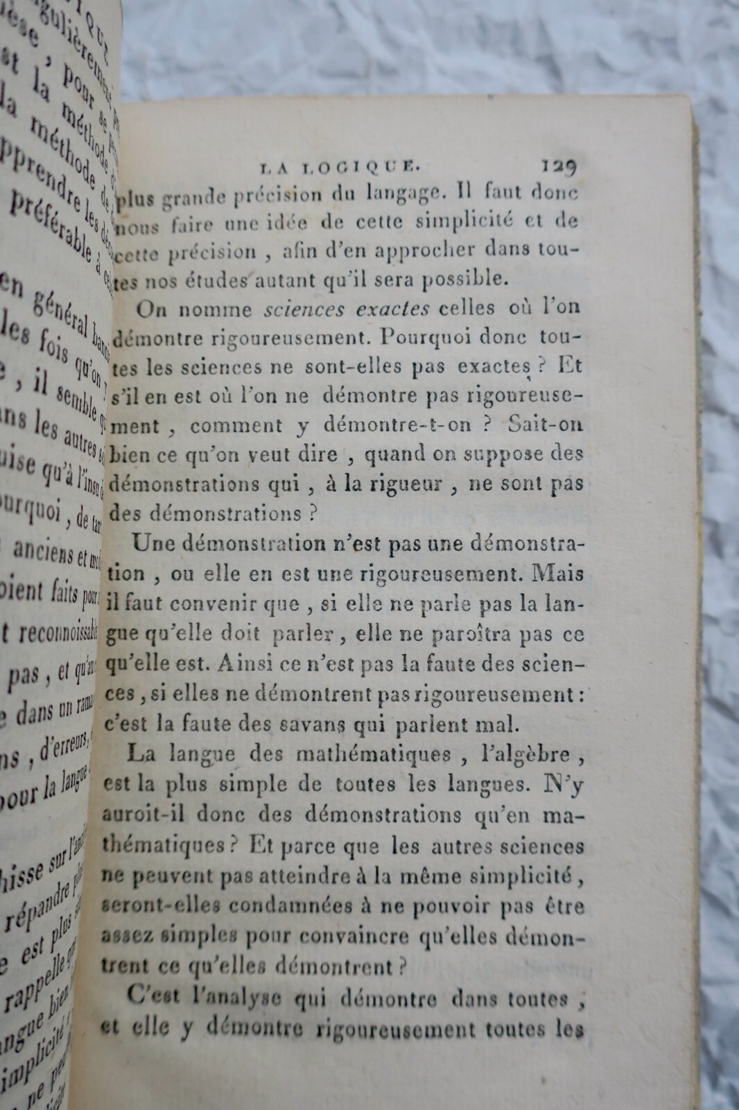CONDILLAC, DUMARSAIS LOGIQUES 1824 – Image 3
