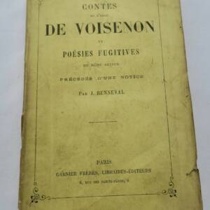 Contes de l'Abbé de Voisenon et poésies fugitives