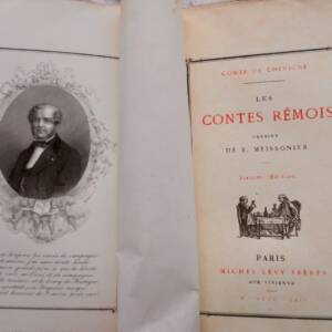 CONTES REMOIS dessins de E. Meissonier 1874