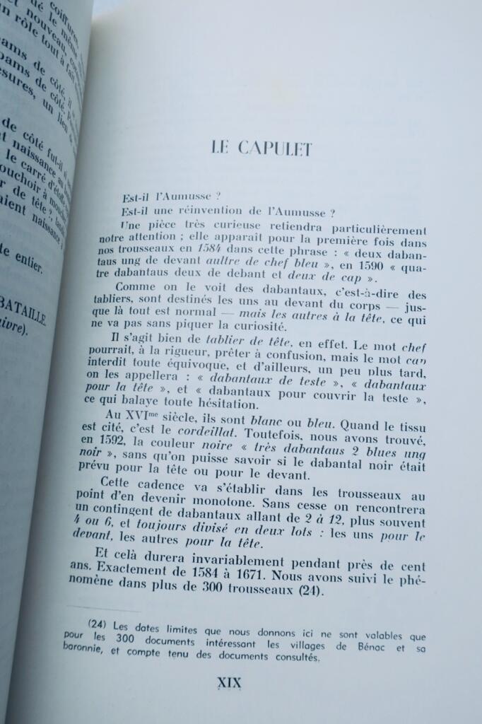contributions à l&rsquo;histoire de la coiffure en Bigorre