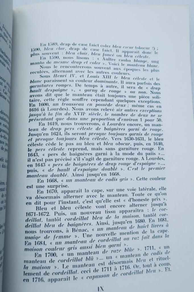 contributions à l&rsquo;histoire de la coiffure en Bigorre