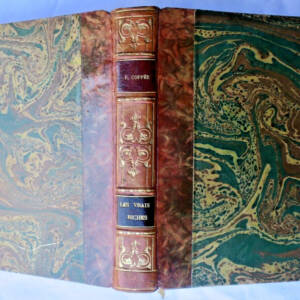 COPPEE FRANCOIS LES VRAIS RICHES lemerre