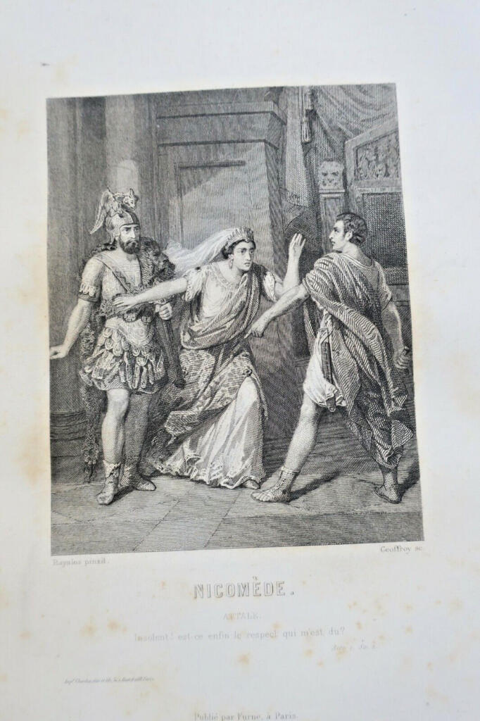 Corneille Fontenelle Oeuvres Corneille gravures