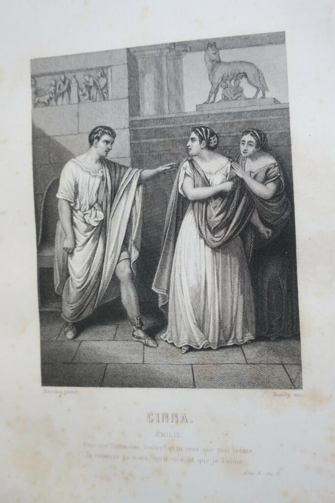 Corneille Fontenelle Oeuvres Corneille gravures